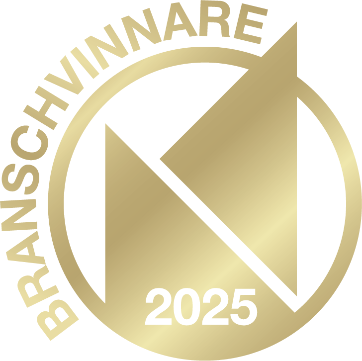 Guldmedalj för branschvinnare 2025